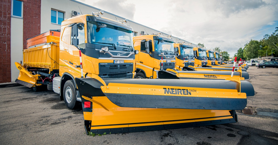 Latvijas autoceļu uzturētājs gatavojas ziemas sezonai