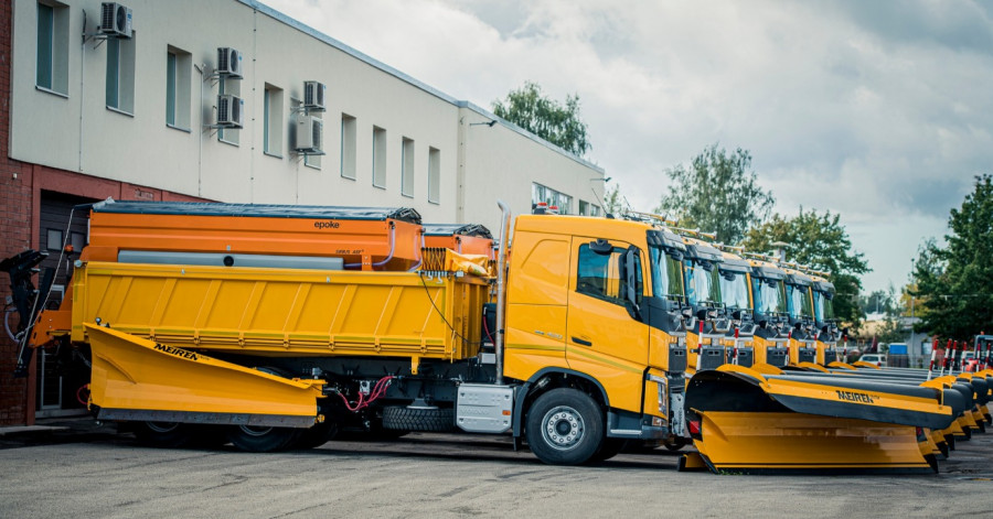 Latvijas autoceļu uzturētājs gatavojas ziemas sezonai